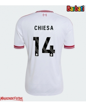Liverpool Federico Chiesa #14 Tricou Fotbal Replică 2026-27 Barbati Deplasare Liverpool Federico Chiesa #14 Tricou Fotbal Replică 2026-27 Barbati Deplasare